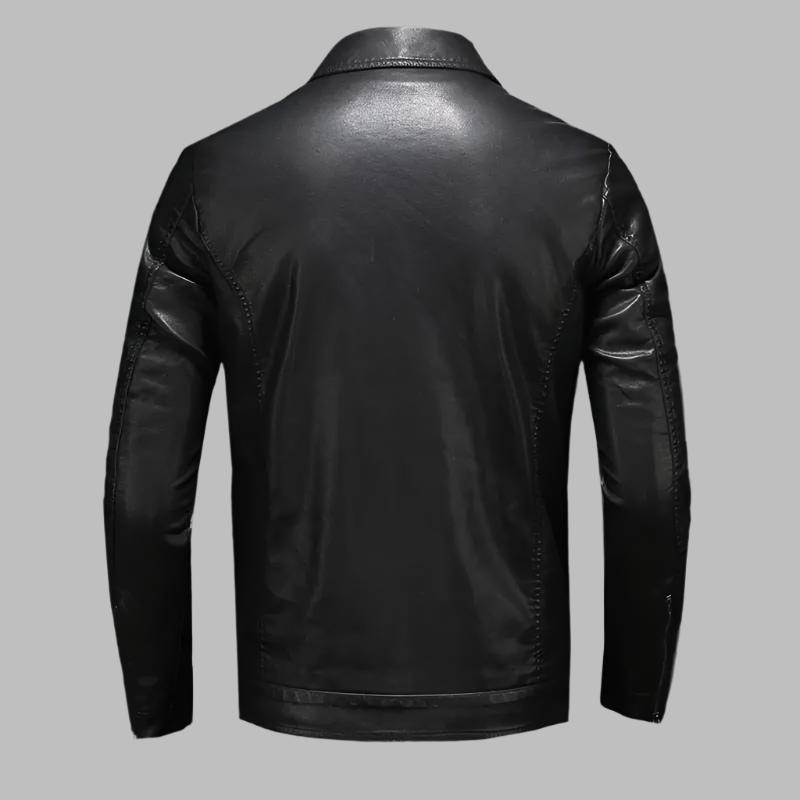 Victor™ | Chaqueta clásica de piel sintética