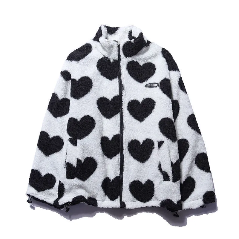 CozyHeart™ | Chaqueta reversible con forma de corazón