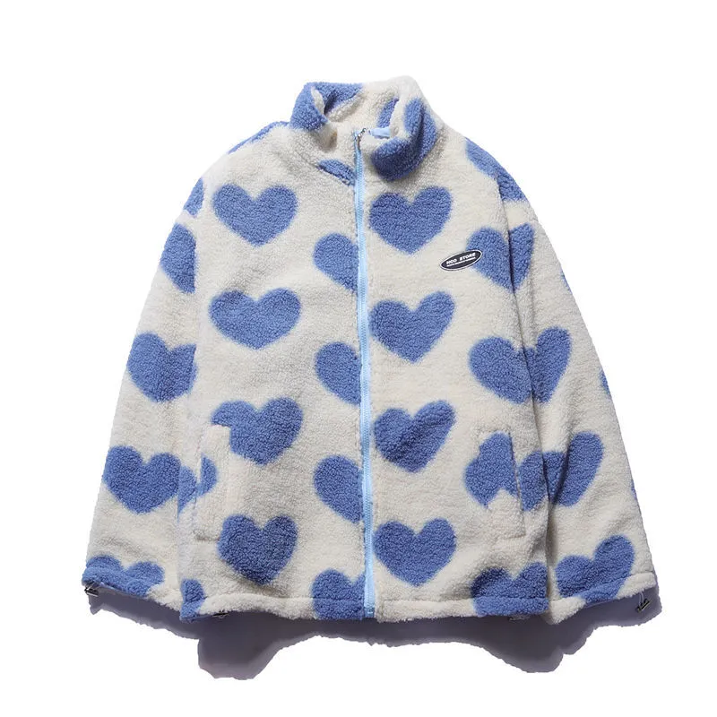 CozyHeart™ | Chaqueta reversible con forma de corazón