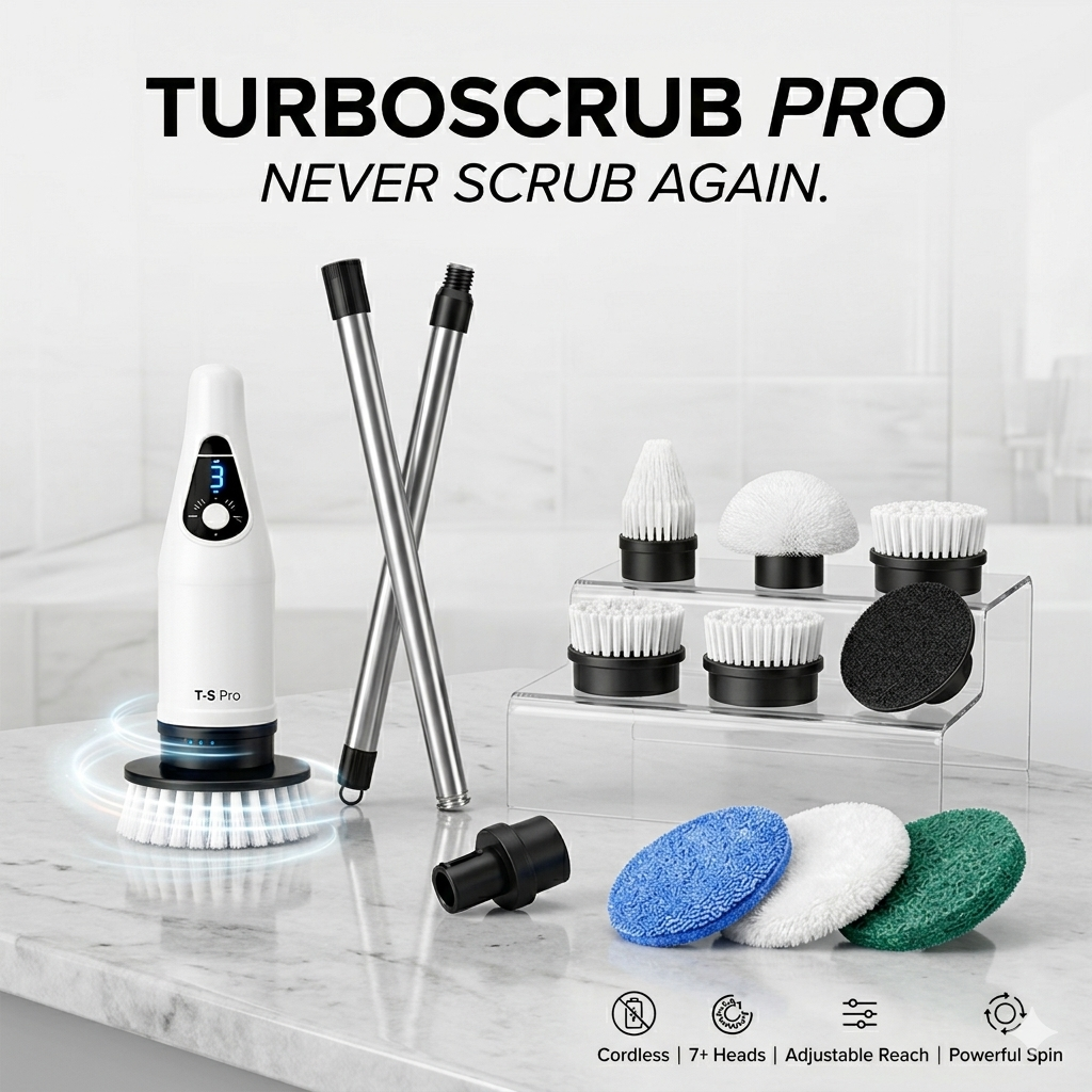 TurboScrub™ Pro -  Power Cleaning System (Copy)