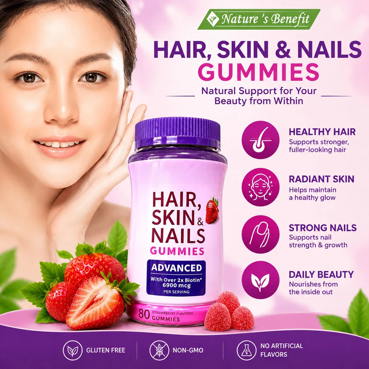 Radiance Plex: Glowing Skin, Strong Nails, Healthy Hair