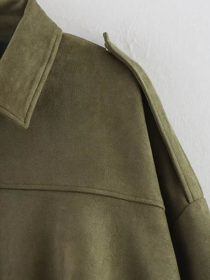 Verdura™ | Suede Bomber Jacket