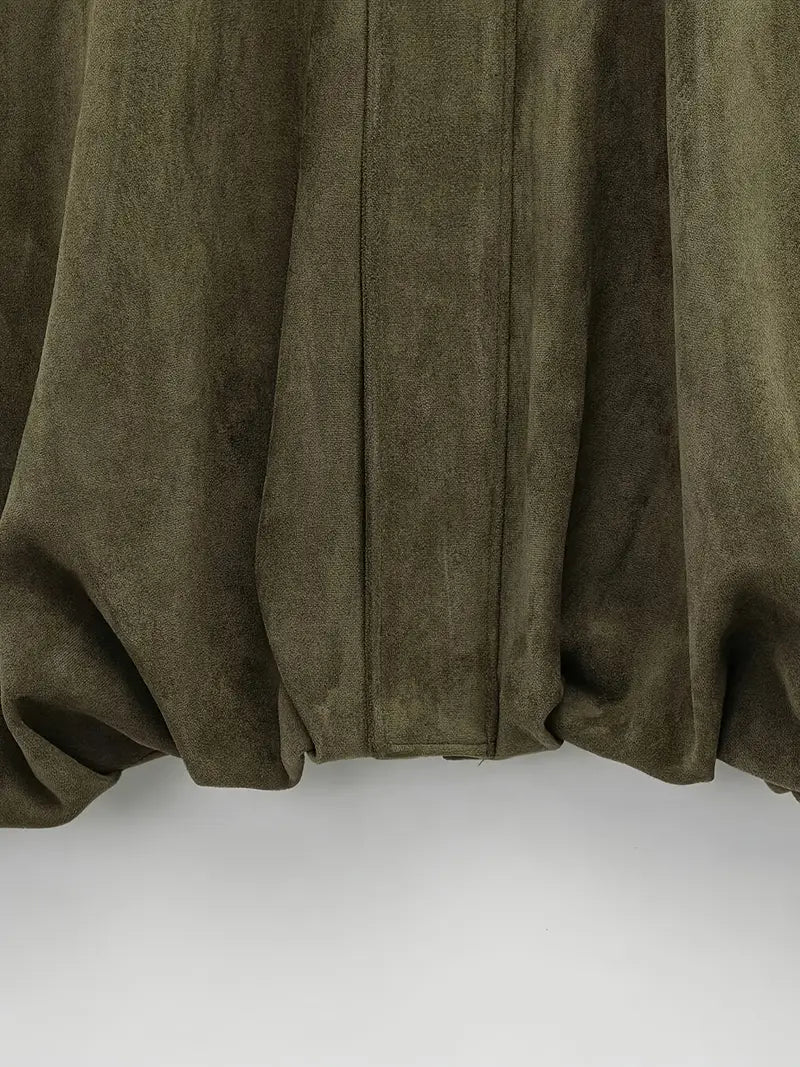 Verdura™ | Suede Bomber Jacket